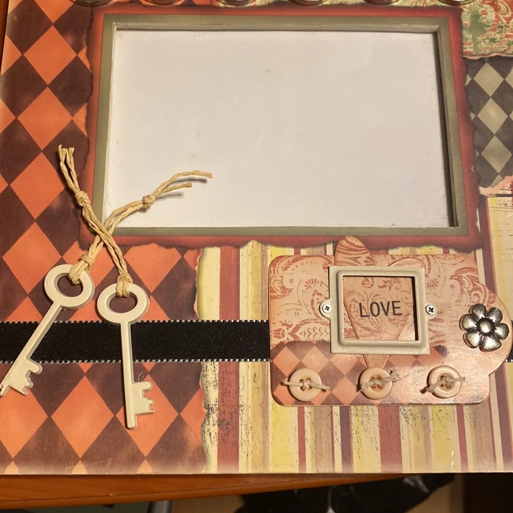 Colorful Family Love 6”x4” Picture Frame
